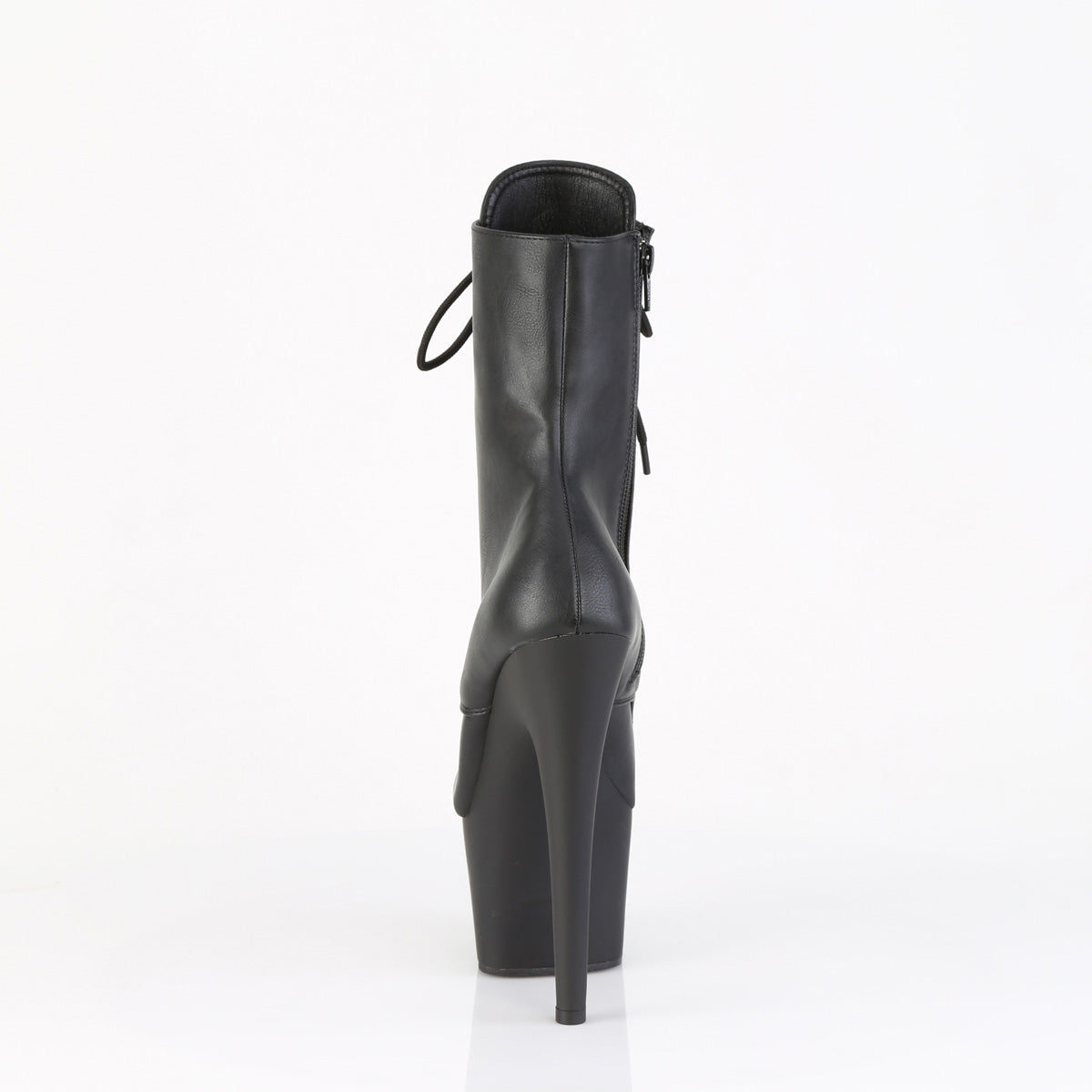 ADORE-1020ESC Pleaser Black 7 Inch Pole Dancer Ankle Boots