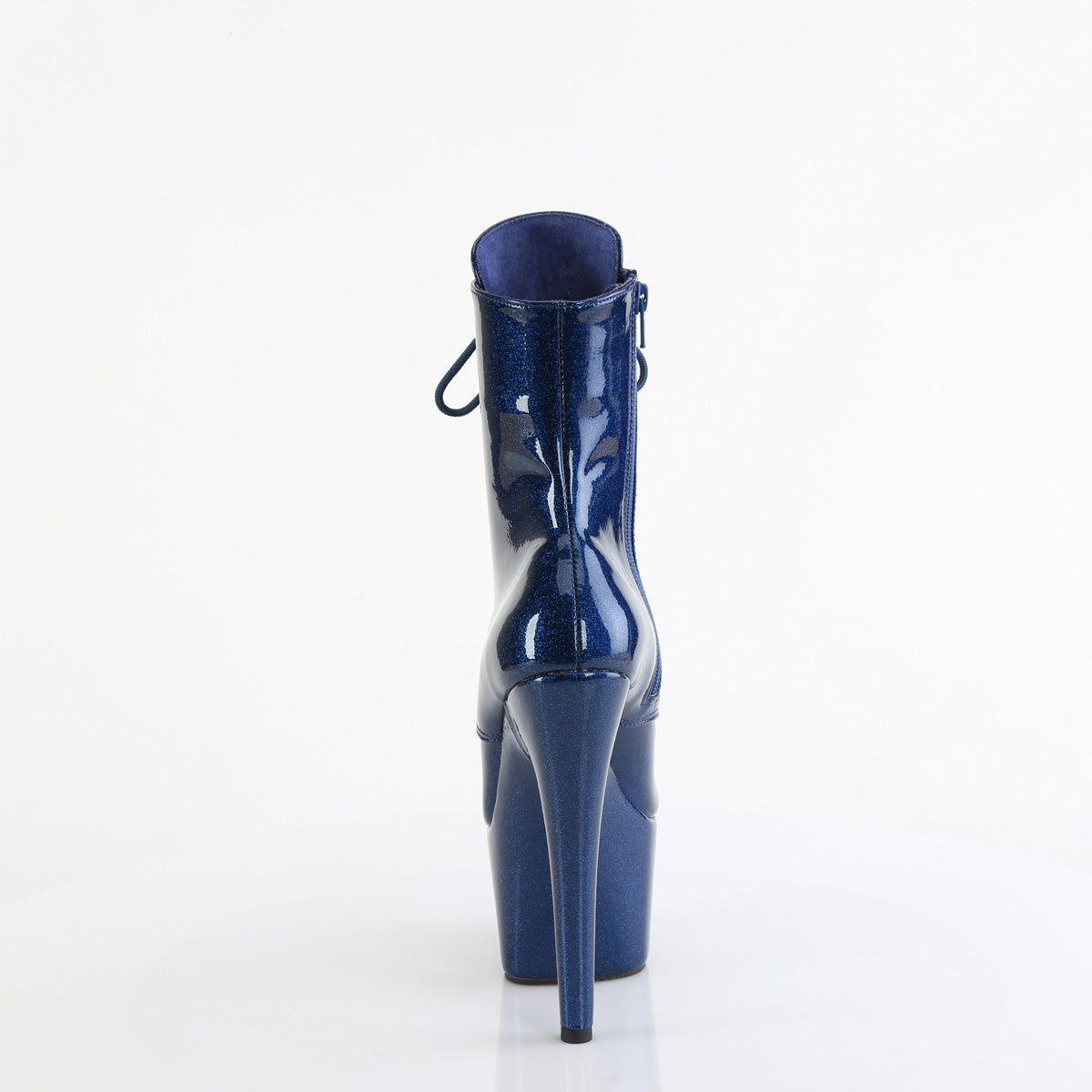ADORE-1020GP Pleaser Navy Blue 7 Inch Pole Dance Ankle Boots