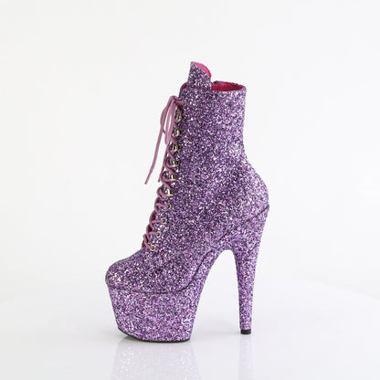 ADORE-1020GWR Pleaser Lavender 7 Inch Pole Dancer Ankle Boots