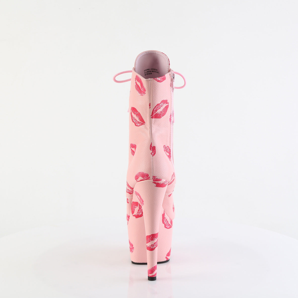 adore 1020kisses pleaser pole dancing shoes blk faux leather blk faux leather