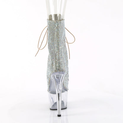 adore 1034 pleaser footwear black