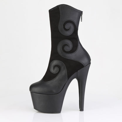 adore 3000wcf pleaser footwear black