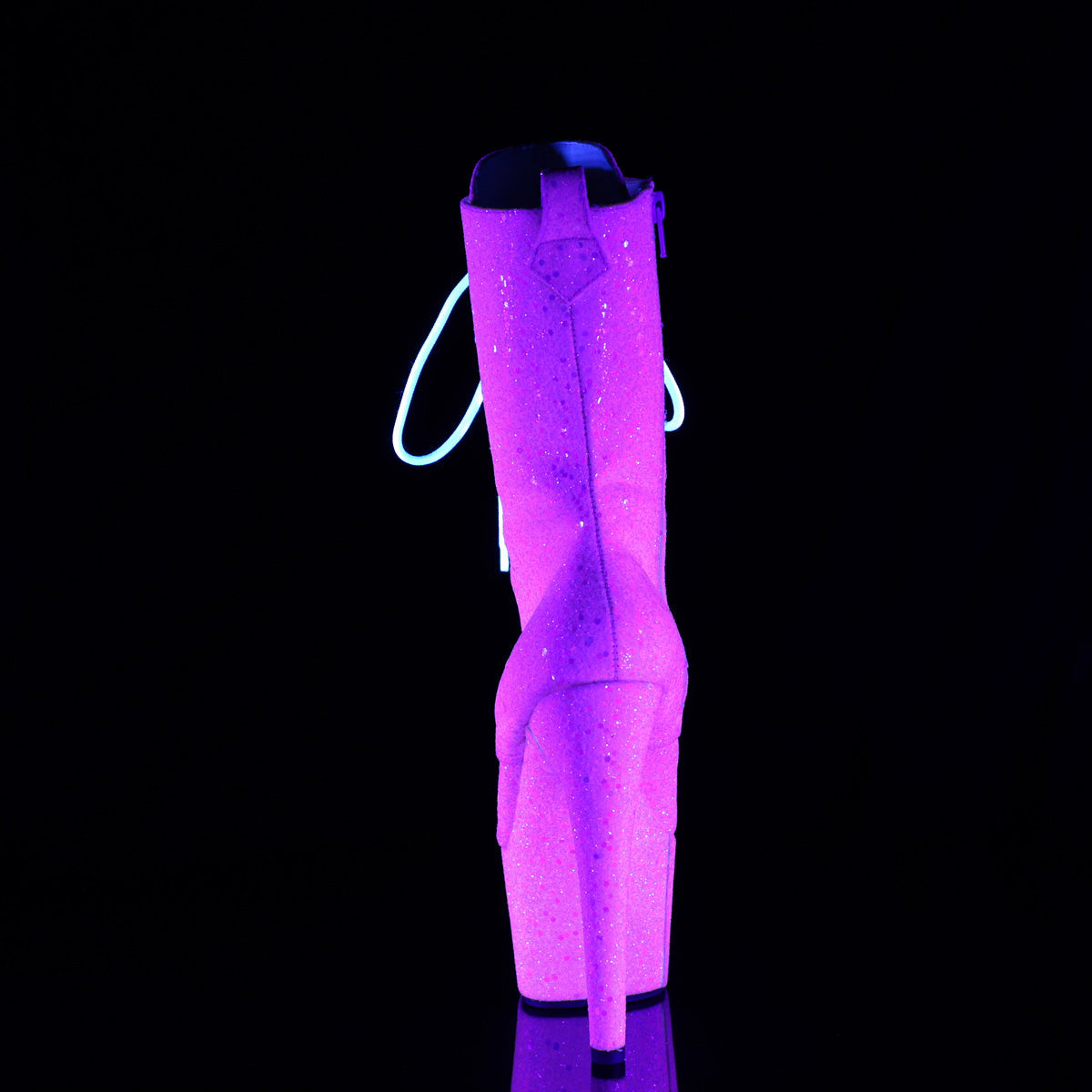 ADORE-1040IG Pleaser Neon Pink 7 Inch Exotic Dance Ankle Boots