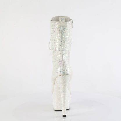ADORE-1040IG Pleaser Opal Glitter 7 Inch Pole Dance Ankle Boots