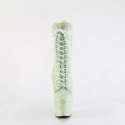ADORE-1040GR Pleaser Mint 7 Inch Pole Dance Ankle Boots