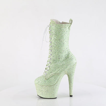 ADORE-1040GR Pleaser Mint 7 Inch Pole Dance Ankle Boots