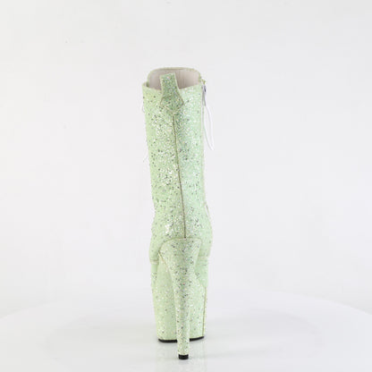 ADORE-1040GR Pleaser Mint 7 Inch Pole Dance Ankle Boots