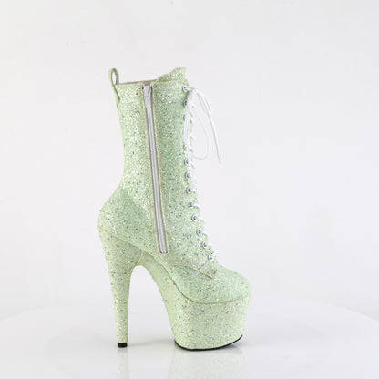ADORE-1040GR Pleaser Mint 7 Inch Pole Dance Ankle Boots