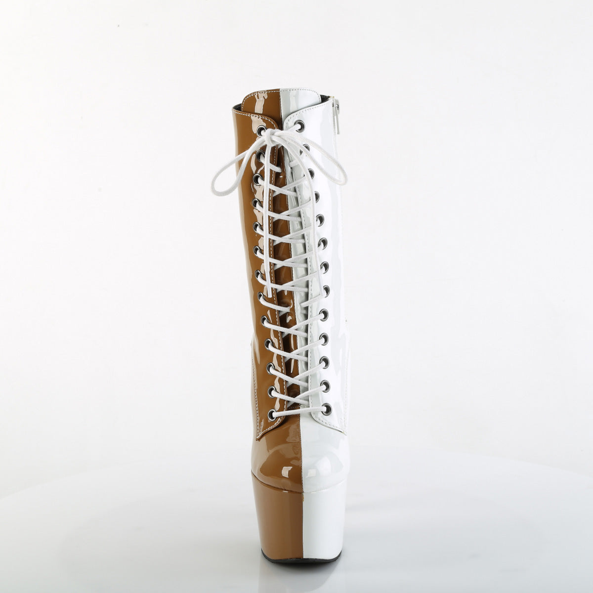 ADORE-1040TT Pleaser Taupe 7 Inch Pole Dancing Ankle Boots