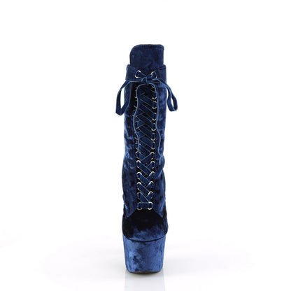adore 1045vel pleaser pole dancing shoes navy blue velvet navy blue velvet