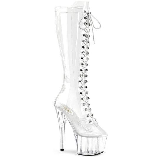 ADORE-2020C Pleaser Pole Dancing Shoes Knee High Boots Pleasers - Sexy Shoes