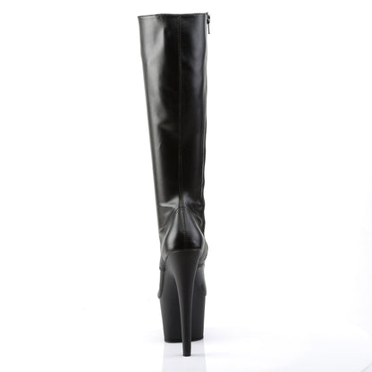 adore 2023 pleaser stripper sexy shoes 7 inch lace up stretch platforms knee high length boots side zip