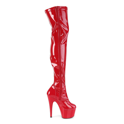 adore-3000-pleaser-stripper-red-7-inch-plain-stretch-platforms-thigh-high-length-boots-side-zip
