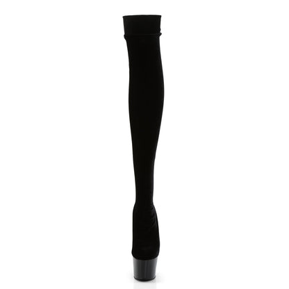 adore 3002 pleaser sexy shoes 7 inch heel platforms stretch thigh high length boots high boots