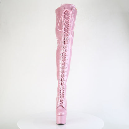 adore 3020gp pleaser pole dancing shoes b pink glitter pat m