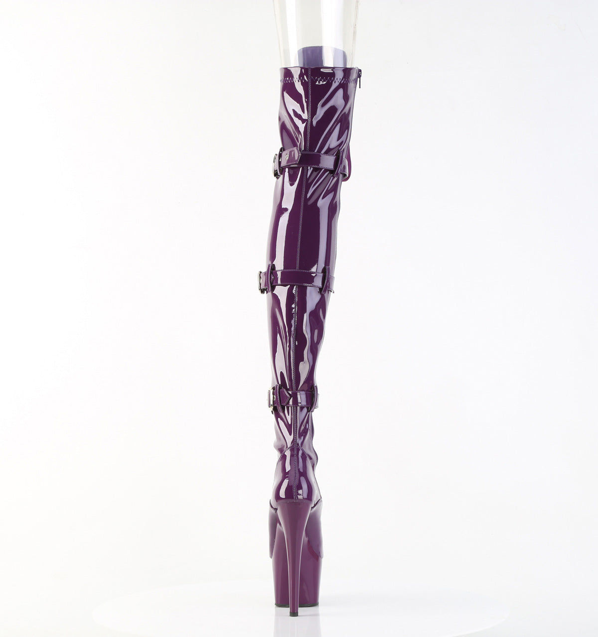ADORE-3028 Pleaser Purple 7 Inch Pole Dance Thigh Boots