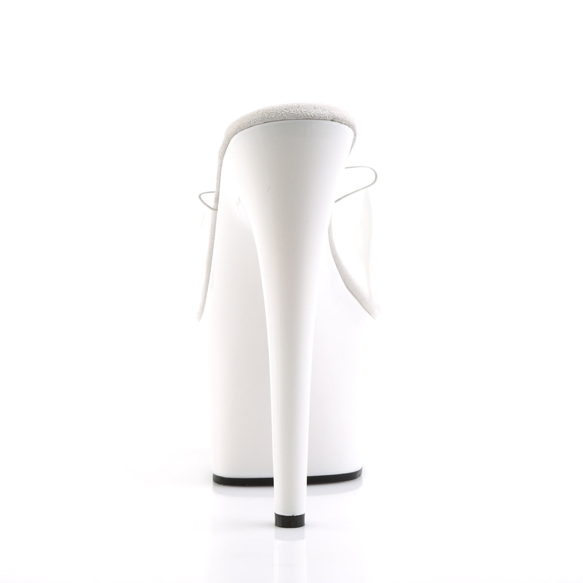 ADORE-701 Pleaser White 7 Inch Fetish Platform Exotic Heels