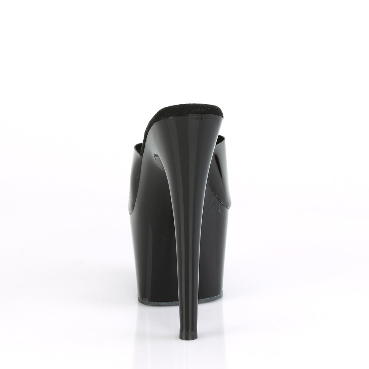 ADORE-701N Pleaser Black 7 Inch Pole Dancer Platform Shoes