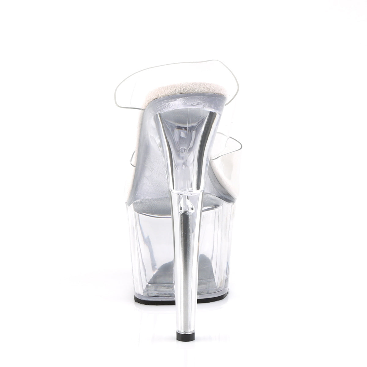 ADORE-702 Pleaser Clear 7 Inch Dancers Platform Shoes