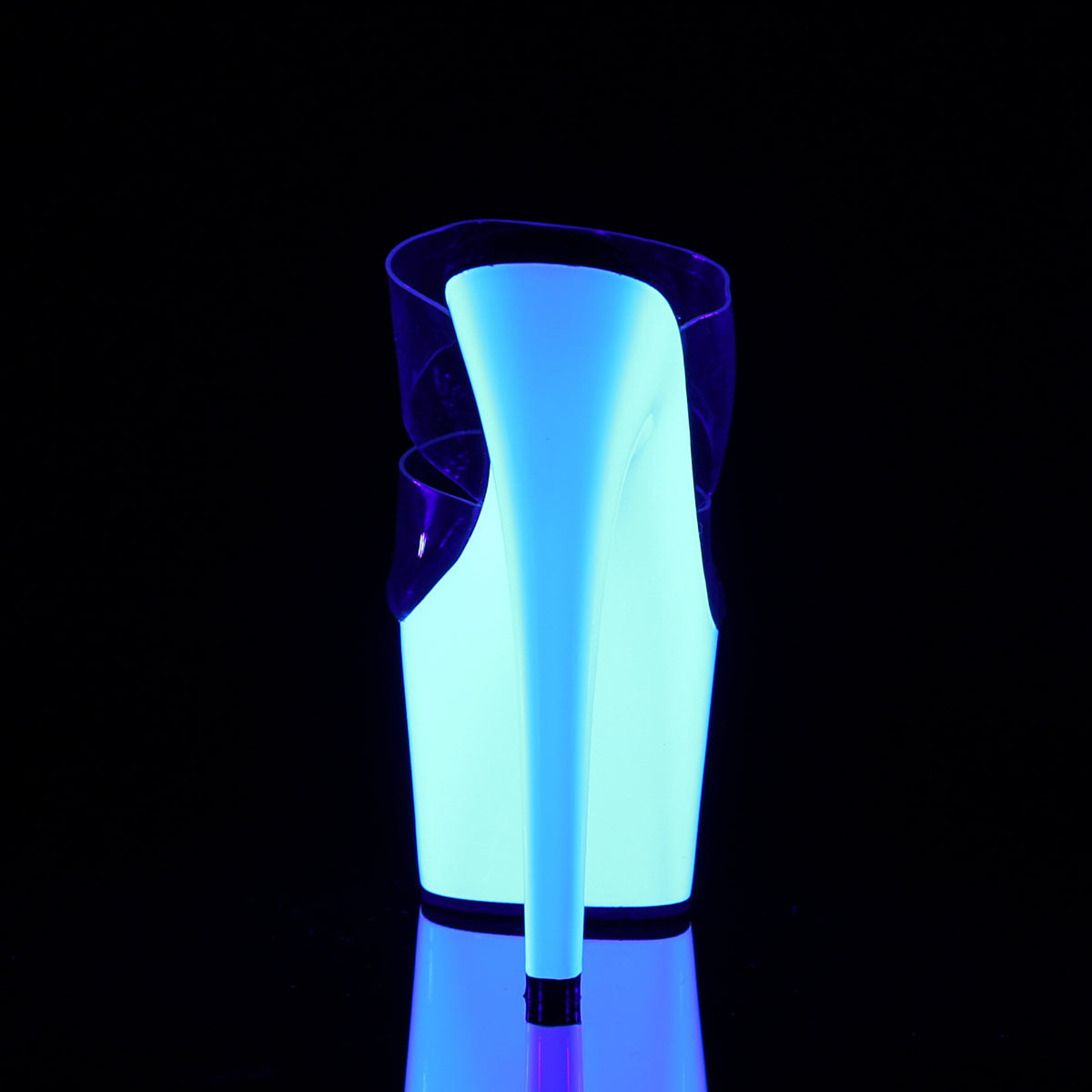 adore 702 2 pleaser stripper pole dancing sexy shoes 7 inch stiletto heel two band platforms black