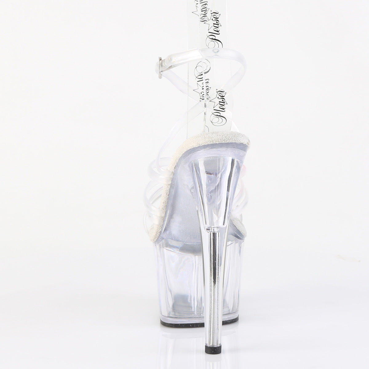 ADORE-706 Pleaser Clear 7 Inch Fetish Platform Shoes