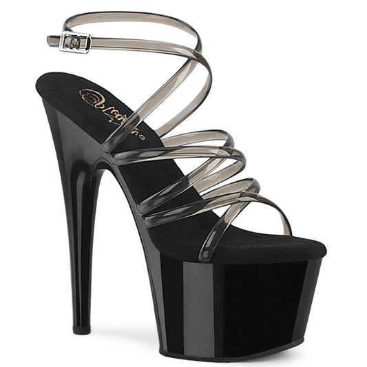 ADORE-706 Pleaser Smoke 7 Inch Exotic Platform Shoes