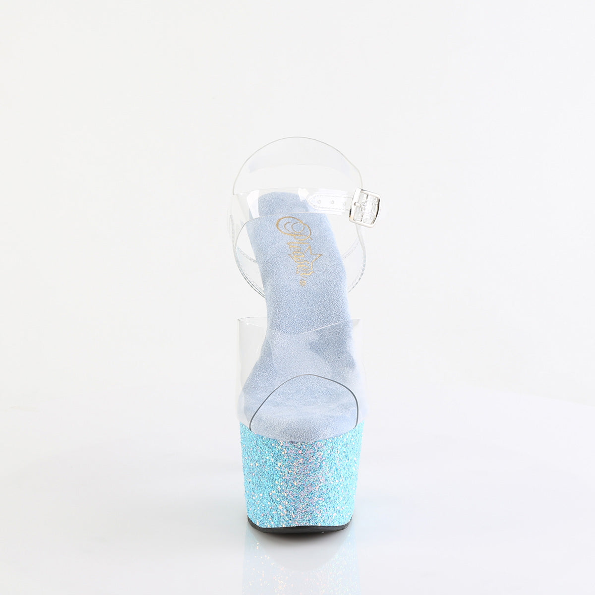 ADORE-708LG Pleaser Baby Blue 7 Inch Pole Dancer Platform Shoes