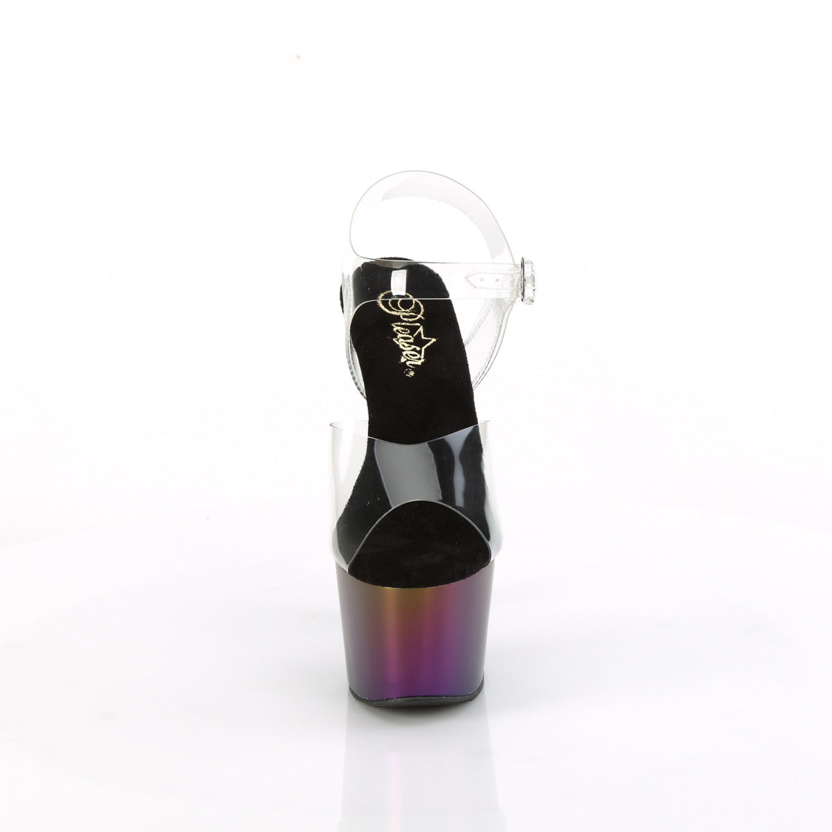 ADORE-708MCH Pleaser Purple 7 Inch Pole Heels Platform Shoes