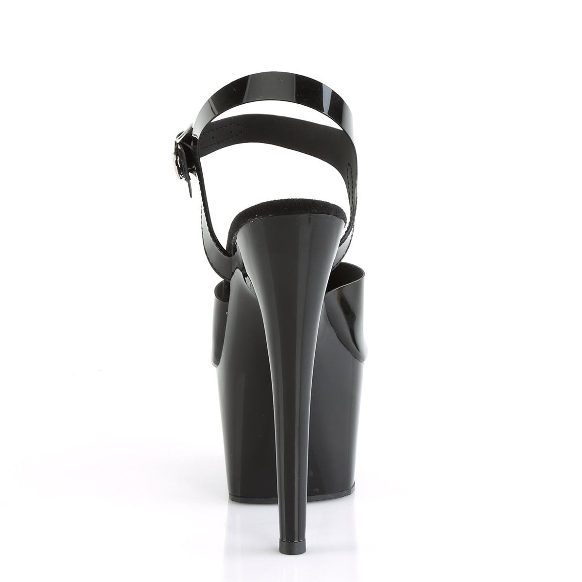 ADORE-708N Pleaser Black 7 Inch Dancers Platform Shoes