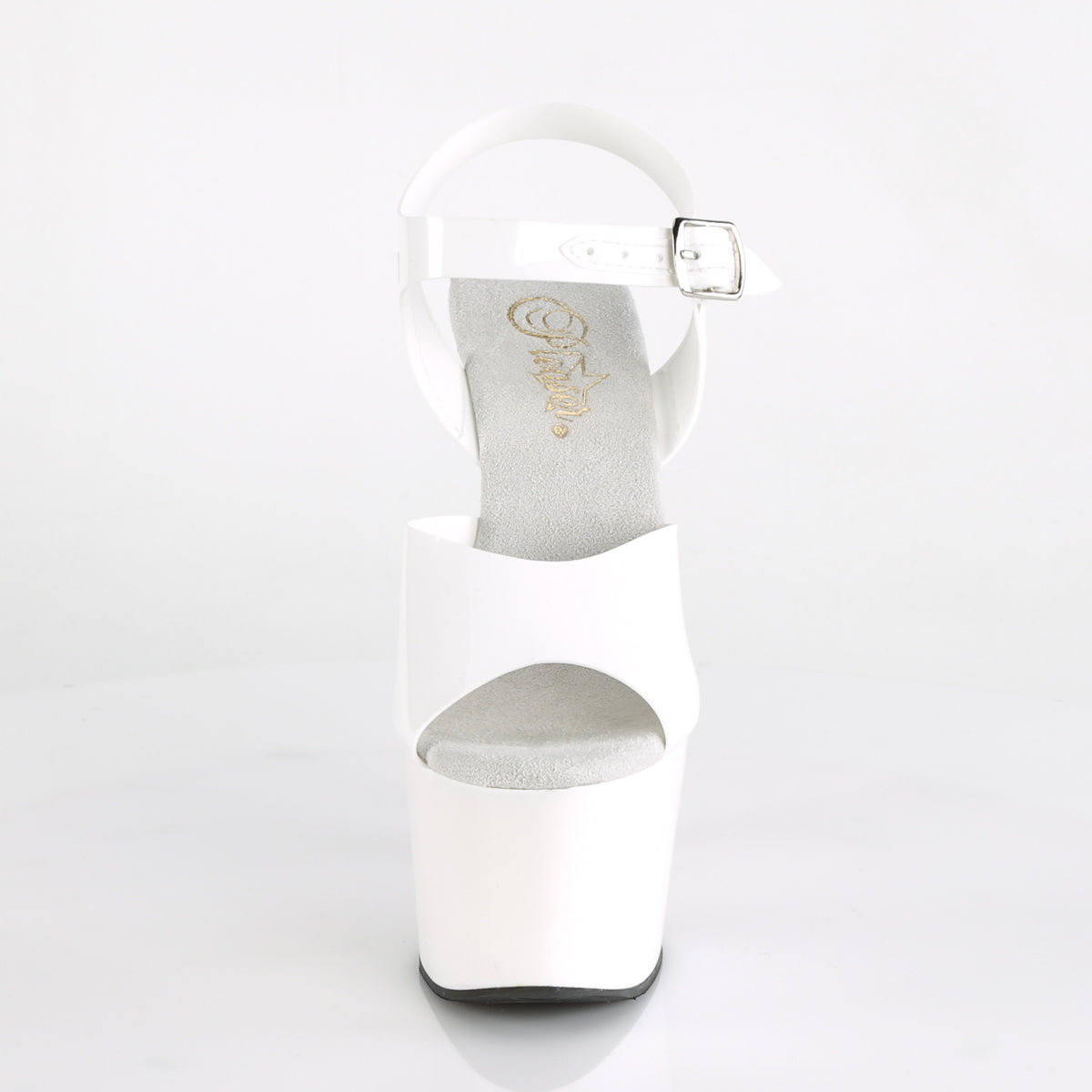 ADORE-708N Pleaser White 7 Inch Exotic Platform Shoes