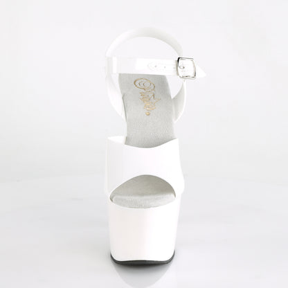 ADORE-708N Pleaser White 7 Inch Exotic Platform Shoes