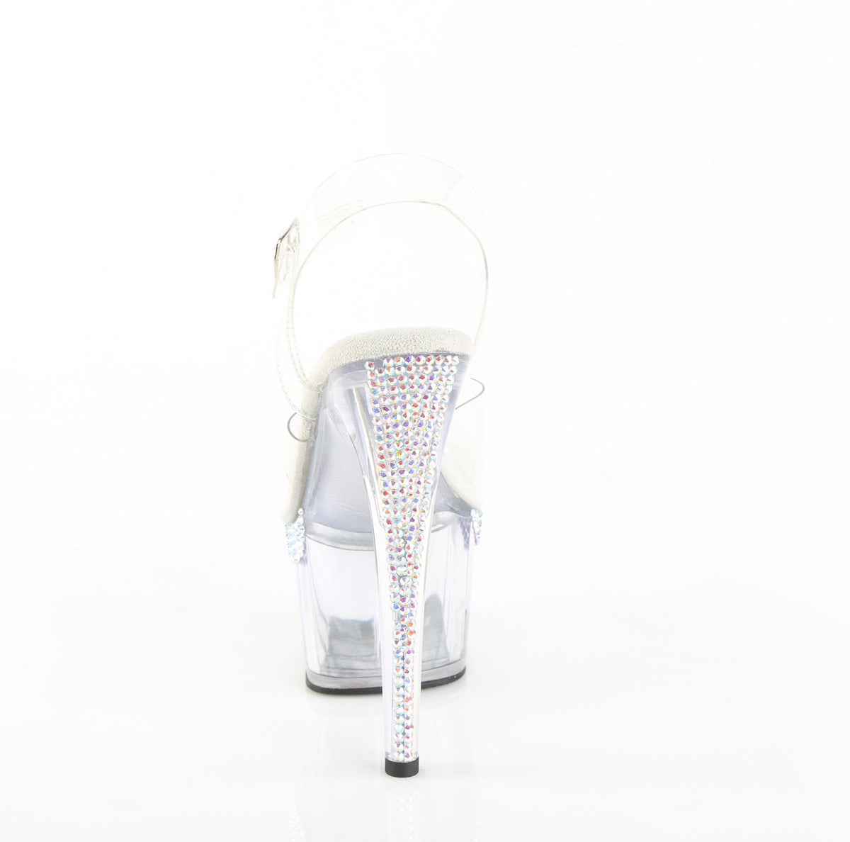 ADORE-708PHRS Pleaser Clear 7 Inch Strippers Platform Shoes