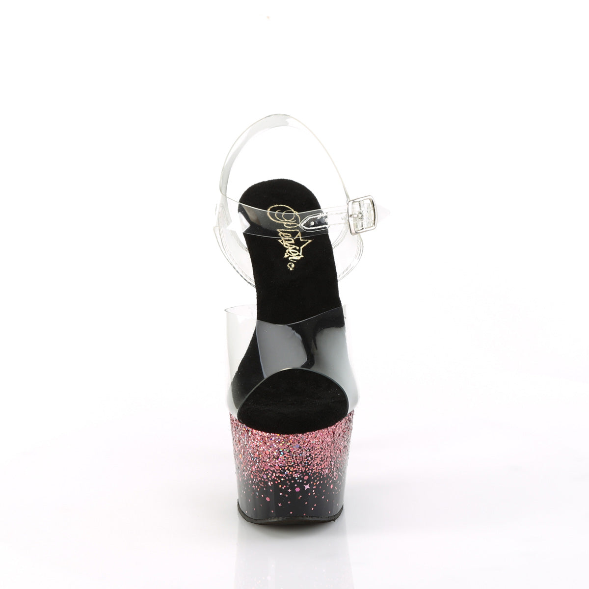 ADORE-708SS Pleaser Pink Glitter 7 Inch Lap Dance Platform Shoes