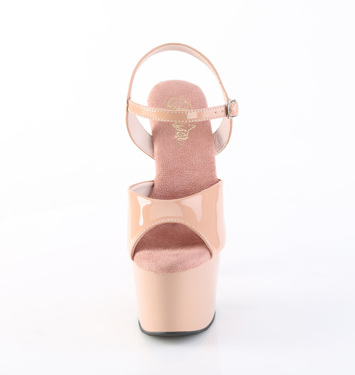 ADORE-709 Pleaser Blush 7 Inch Glamour Platform Shoes