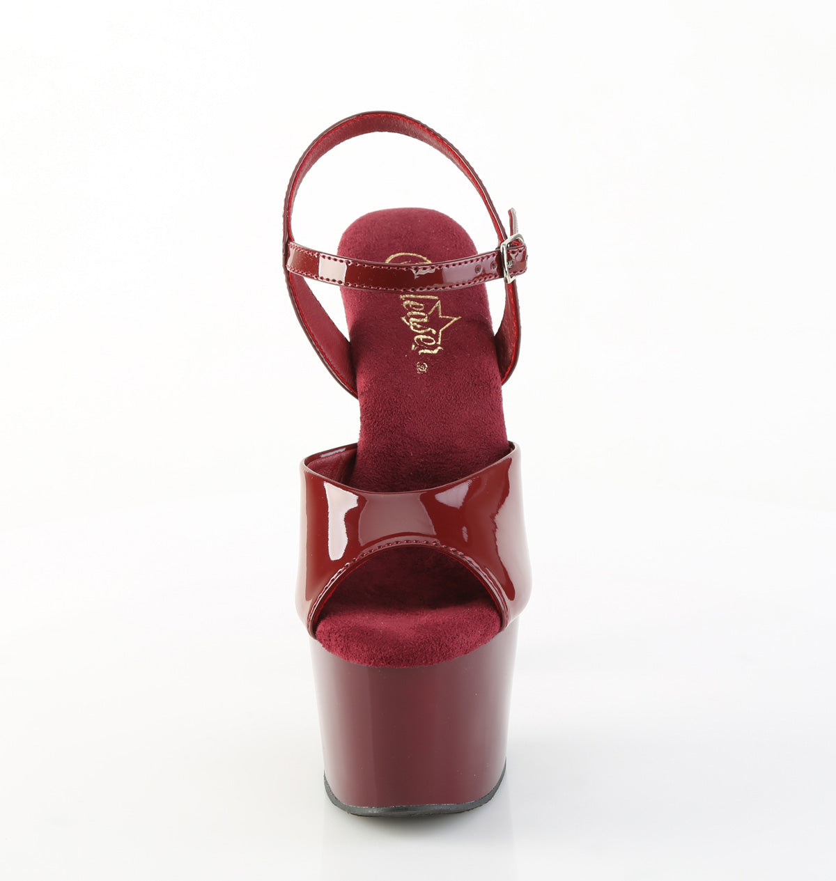 ADORE-709 Pleaser Burgundy 7 Inch Pole Dance Platform Shoes
