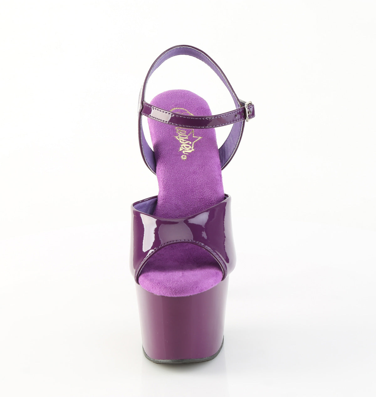 Pleaser ADORE-709 Purple Platform Sandals - 7 Inch Heels