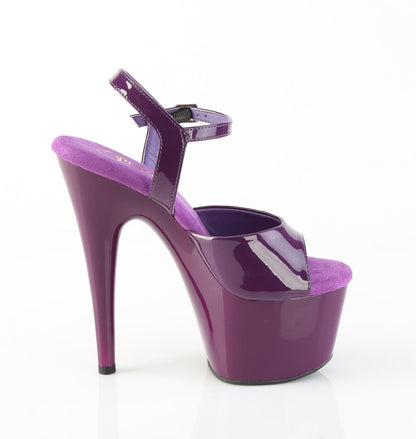 ADORE-709 Pleaser Purple 7 Inch Fetish Pole Dancing Heels