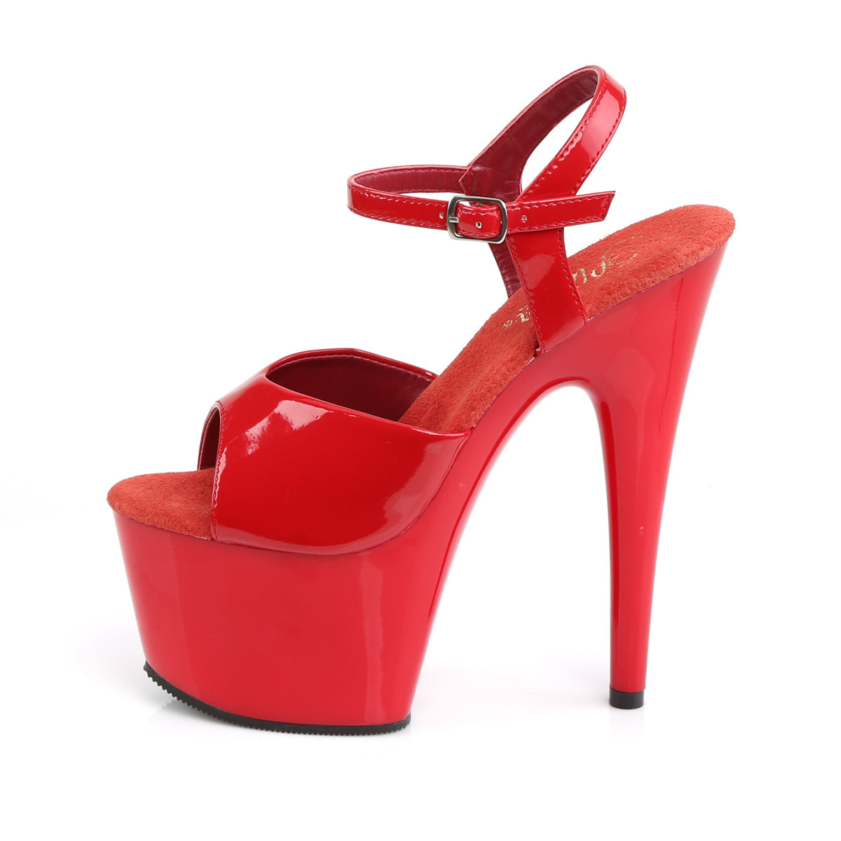 ADORE-709 Pleaser Red 7 Inch Hot Pole Dancing Heels