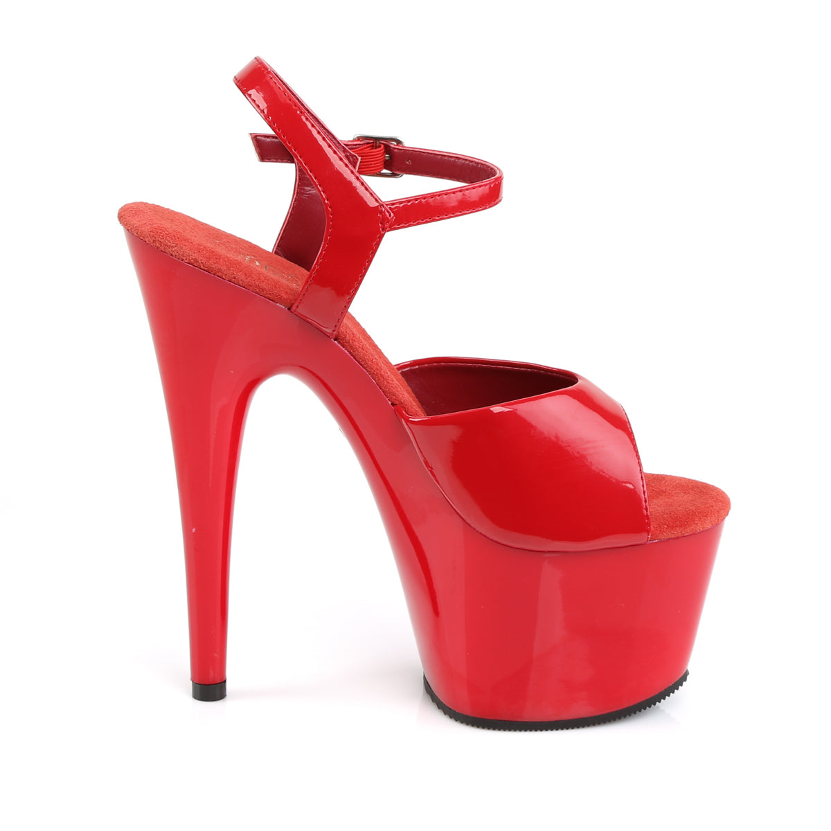 ADORE-709 Pleaser Red 7 Inch Hot Pole Dancing Heels