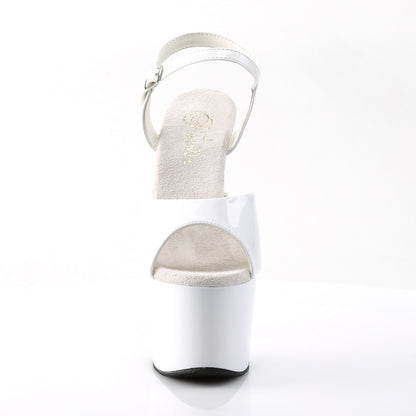 ADORE-709 Pleaser White 7 Inch Exotic Pole Dancing Heels