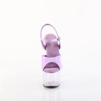 adore 709ht pleaser pole dancing shoes lavender holo holo tinted