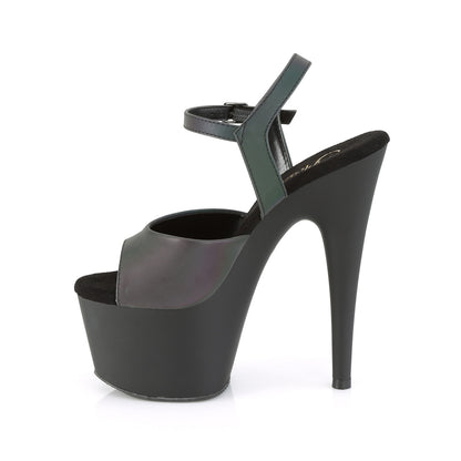 ADORE-709REFL Pleaser Green Multi Reflective 7 Inch Pole Dancing Platform Shoes