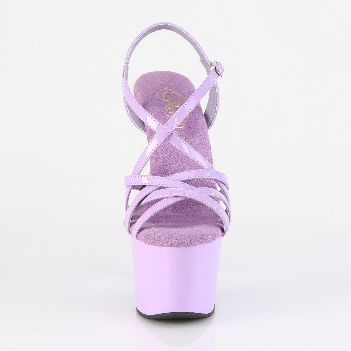 Pleaser ADORE-713 Lavender Platform Sandals - 7 Inch Heels