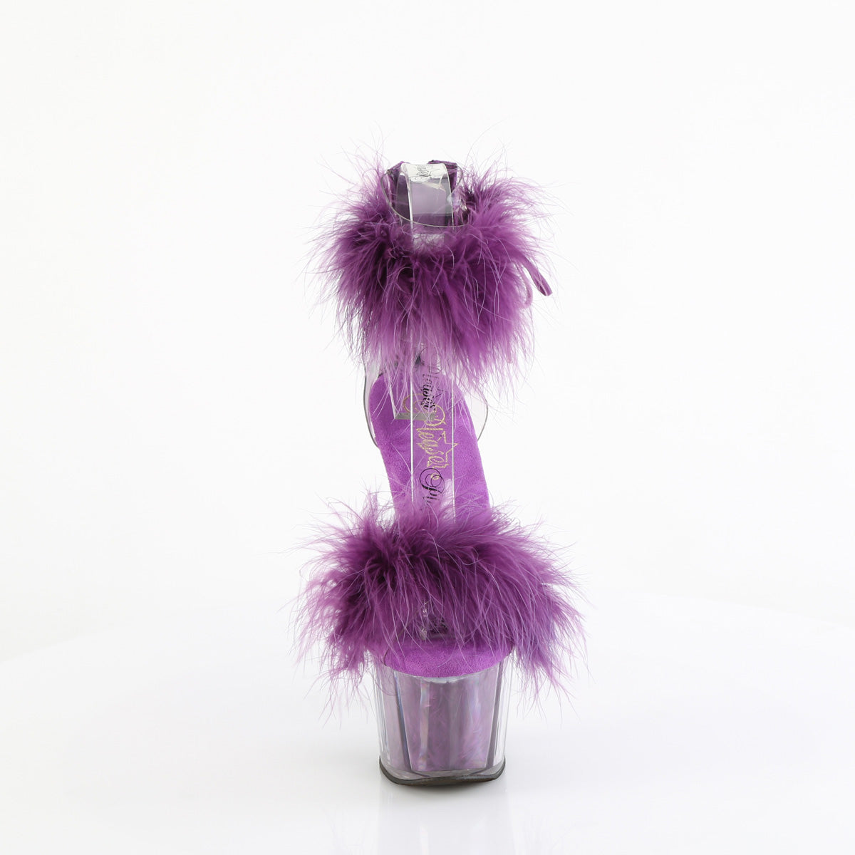 ADORE-724F Pleaser Purple 7 Inch Lap Dance Platform Shoes