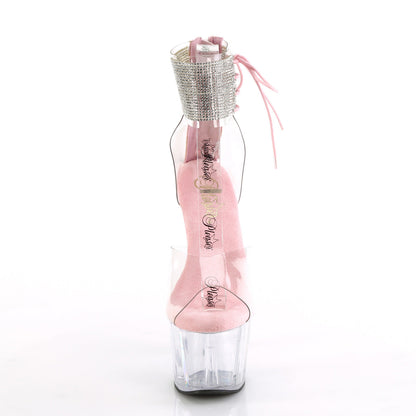 ADORE-724RS Pleaser Baby Pink 7 Inch Exotic Dancer Platform Shoes