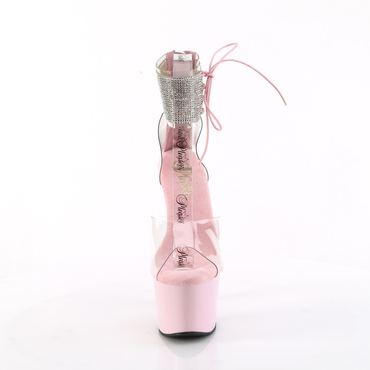 ADORE-724RS Pleaser Baby Pink 7 Inch Pole Dancer Platform Shoes