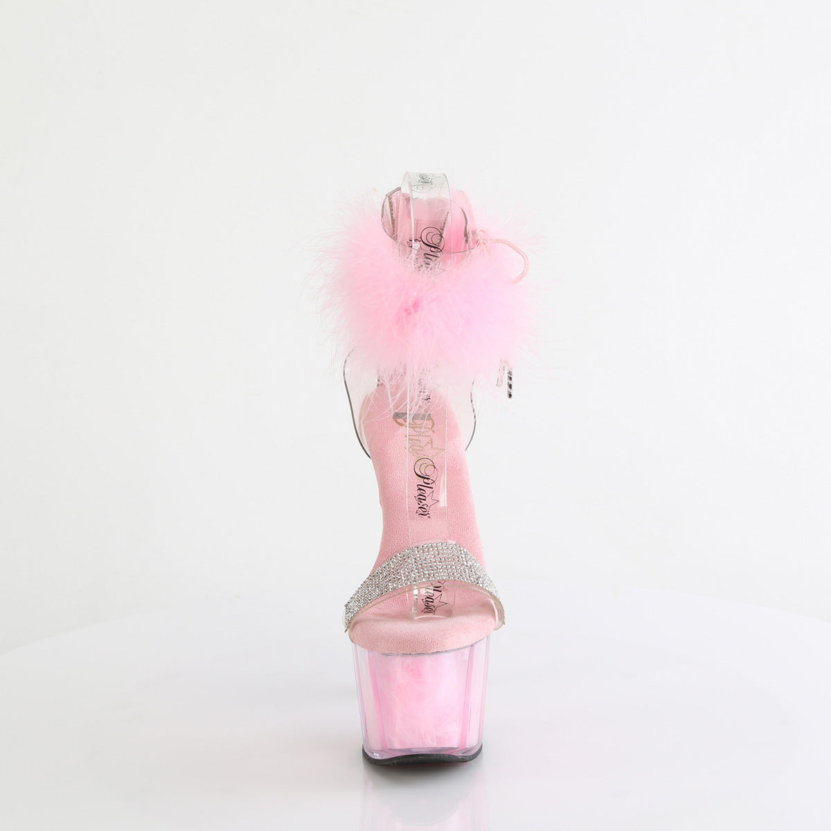 ADORE-727F Pleaser Baby Pink 7 Inch Exotic Dance Platform Shoes