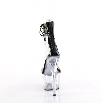 ADORE-727RS Pleaser Clear 7 Inch Glamour Platform Shoes