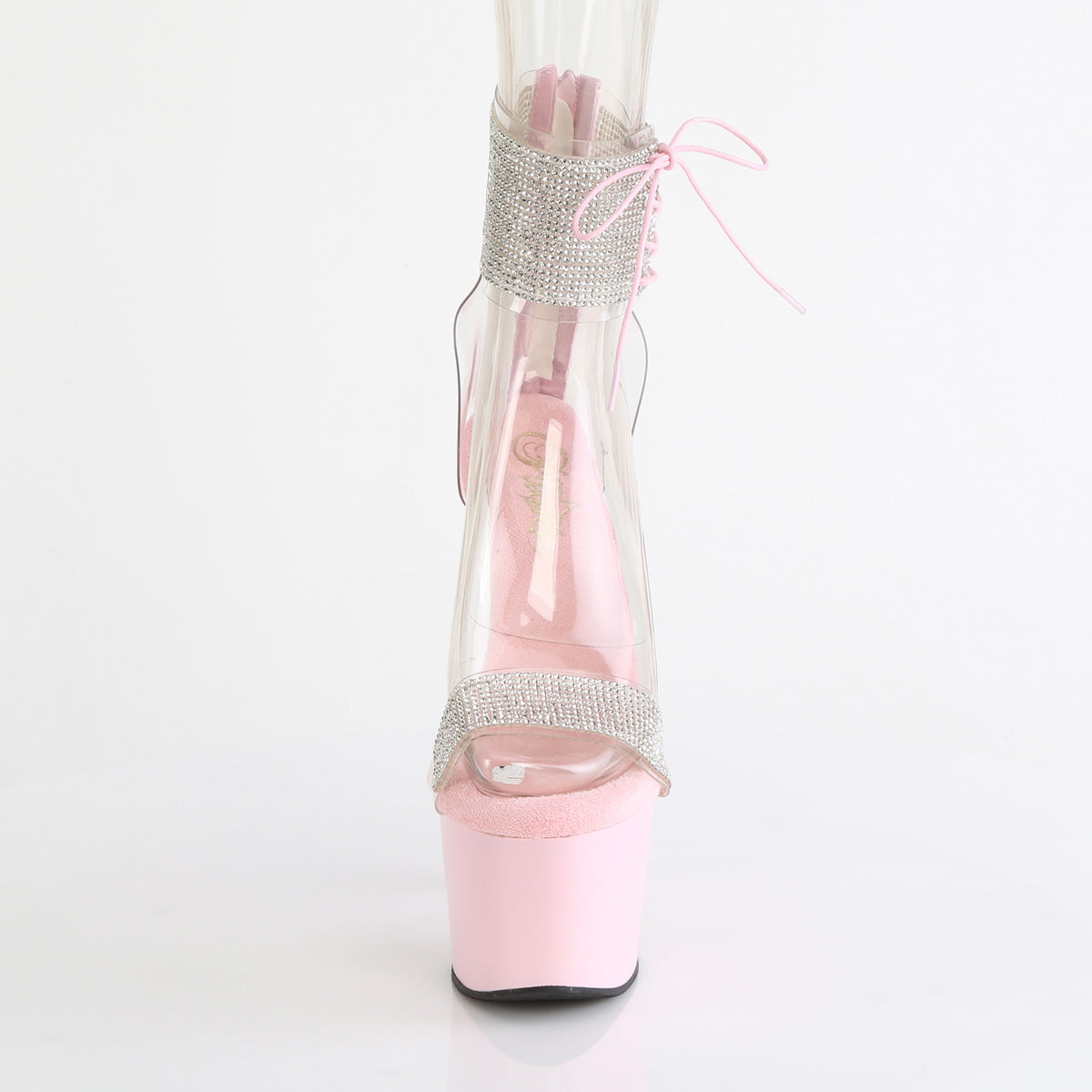 ADORE-727RS Pleaser Baby Pink 7 Inch Fetish Platform Shoes