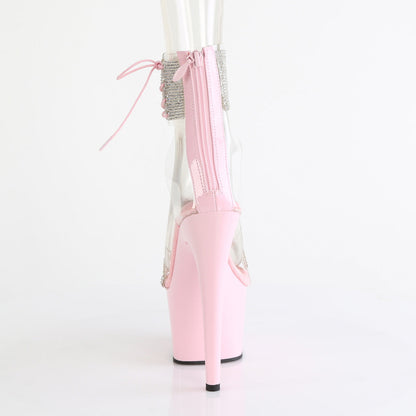 ADORE-727RS Pleaser Baby Pink 7 Inch Fetish Platform Shoes